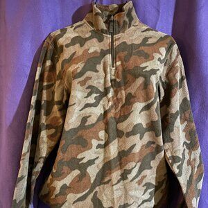 Womens Starter Pullover Camouflage Print Size Small (34-36) very comfy!